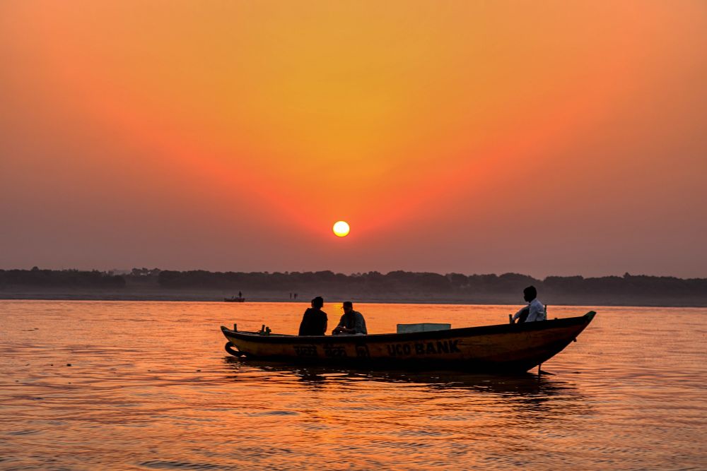 Morning Boat ride at Ganges